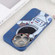 iPhone 13 Pro Max Spaceman Binoculars Phone Case - Blue and Beige