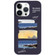 iPhone 13 Pro Max Painted Pattern Skin-friendly PC Phone Case - Purple+Sunset