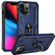 iPhone 13 Pro Max Shockproof TPU + PC Protective Case with 360 Degree Rotating Holder  - Blue