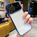 iPhone 13 Pro Max Electroplating TPU Phone Case - Navy Blue