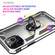 iPhone 13 Pro Max Shockproof TPU + PC Protective Case with 360 Degree Rotating Holder  - Silver