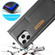 iPhone 13 Pro Max LC.IMEEKE LC-001 Series PU + TPU Color Matching Frosted Horizontal Flip Leather Case with Holder & Card Slot  - Black