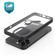 iPhone 13 Pro Max Ming Shield Hybrid Frosted Transparent PC + TPU Scratchproof Shockproof Case  - Blue