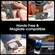 iPhone 13 Pro Max MagSafe Multifunction Holder Phone Case - Black
