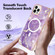iPhone 13 Pro Max Marble Pattern Dual-side IMD Magsafe TPU Phone Case - Purple 002