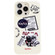 iPhone 13 Pro Max Astronaut Pattern Glossy PC Phone Case - White