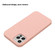 iPhone 13 Pro Max Wheat Straw Material Degradable TPU Phone Case - Pink