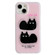 iPhone 13 Pro Max IMD Cute Animal Pattern Phone Case - Cat