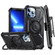 iPhone 13 Pro Max Armor Series MagSafe Magnetic Holder Phone Case with Back Clip - Black