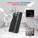 iPhone 13 Pro Max Magsafe Case Simple Magnetic Ring All-inclusive Clear Crystal Acrylic PC +TPU Shockproof Case  - Transparent