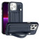 iPhone 13 Pro Max Shockproof Leather Phone Case with Wrist Strap - Blue iPhone 13 Pro Max Shockproof Leather Phone Case with Wrist Strap - Blue