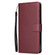 iPhone 13 Pro Max Multifunctional Horizontal Flip Leather Case, with Three Card Slot & Holder & Photo Frame & Lanyard  - Red Wine