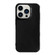 iPhone 13 Pro Max Shockproof Solid Color TPU Phone Case - Black