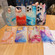 iPhone 13 Pro Max Colorful Crystal Ripple TPU Phone Case - Pink Blue