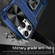 iPhone 13 Pro Max Camshield Robot TPU Hybrid PC Phone Case - Blue