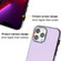 iPhone 13 Pro Max Leather Texture Full Coverage Phone Case - Purple