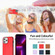 iPhone 13 Pro Max Leather Texture Full Coverage Phone Case - Red