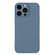 iPhone 13 Pro Max Silicone Phone Case with Wrist Strap - Grey Blue
