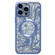 iPhone 13 Pro Max Electroplated Circuit Board Pattern MagSafe Phone Case - Sierra Blue