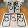 iPhone 13 Pro Max Plating Magsafe TPU + Acrylic Phone Case - Pink