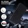 iPhone 13 Pro Max Skin Feeling Oil Leather Texture PU + TPU Phone Case - Black