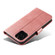 iPhone 13 Pro Max Calf Texture Buckle Horizontal Flip Leather Case with Holder & Card Slots & Wallet  - Rose Gold