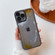 iPhone 13 Pro Max Oil Painting Electroplating TPU Phone Case - Grey iPhone 13 Pro Max Oil Painting Electroplating TPU Phone Case - Grey