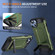 iPhone 13 Pro Max Matte Holder Phone Case - Army Green iPhone 13 Pro Max Matte Holder Phone Case - Army Green
