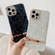 iPhone 13 Pro Max Electroplating Shell Texture TPU Phone Case - White