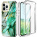 iPhone 13 Pro Max 360 Full Body Painted Phone Case  - Marble L12