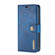 iPhone 13 Pro Max DG.MING Crazy Horse Texture Flip Detachable Magnetic Leather Case with Holder & Card Slots & Wallet  - Blue