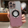 iPhone 13 Pro Max MagSafe Gradient Glitter Electroplating TPU Phone Case - Rose