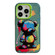 iPhone 13 Pro Max Animal Pattern Oil Painting Series PC + TPU Phone Case - Colorful Bear