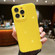 iPhone 13 Pro Max Jelly Glitter Solid Color TPU Phone Case - Yellow