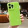 iPhone 13 Pro Max Jelly Glitter Solid Color TPU Phone Case - Fluorescent Green