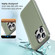 iPhone 13 Pro Double Solid Color Armor Phone Case - Grey