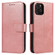 iPhone 13 Pro Calf Texture Buckle Horizontal Flip Leather Case with Holder & Card Slots & Wallet - Rose Gold