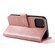 iPhone 13 Pro Calf Texture Buckle Horizontal Flip Leather Case with Holder & Card Slots & Wallet - Rose Gold