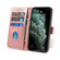 iPhone 13 Pro Calf Texture Buckle Horizontal Flip Leather Case with Holder & Card Slots & Wallet - Rose Gold