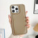 iPhone 13 Pro Car Painted Airbag TPU Phone Case - Copper Green