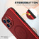 iPhone 13 Pro MagSafe Magnetic Invisible Camera Holder Phone Case - Red iPhone 13 Pro MagSafe Magnetic Invisible Camera Holder Phone Case - Red