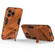 iPhone 13 Pro Punk Armor 2 in 1 PC + TPU Phone Case with Invisible Holder - Orange