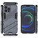 iPhone 13 Pro Punk Armor 2 in 1 PC + TPU Phone Case with Invisible Holder - Grey