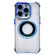 iPhone 13 Pro 6D Electroplating Armor Magsafe Phone Case - Blue