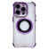 iPhone 13 Pro 6D Electroplating Armor Magsafe Phone Case - Purple