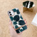 iPhone 13 Pro High Translucent Electroplating Flower Pattern TPU + PC Shockproof Case - Banana Leaf