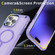 iPhone 13 Pro Skin Feel TPU + PC MagSafe Magnetic Phone Case - Transparent Purple