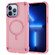 iPhone 13 Pro Skin Feel TPU + PC MagSafe Magnetic Phone Case - Transparent Pink