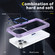 iPhone 13 Pro Skin Feel TPU + PC Phone Case - Transparent Purple