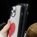 iPhone 13 Pro Love Heart Diamond TPU Phone Case - Black